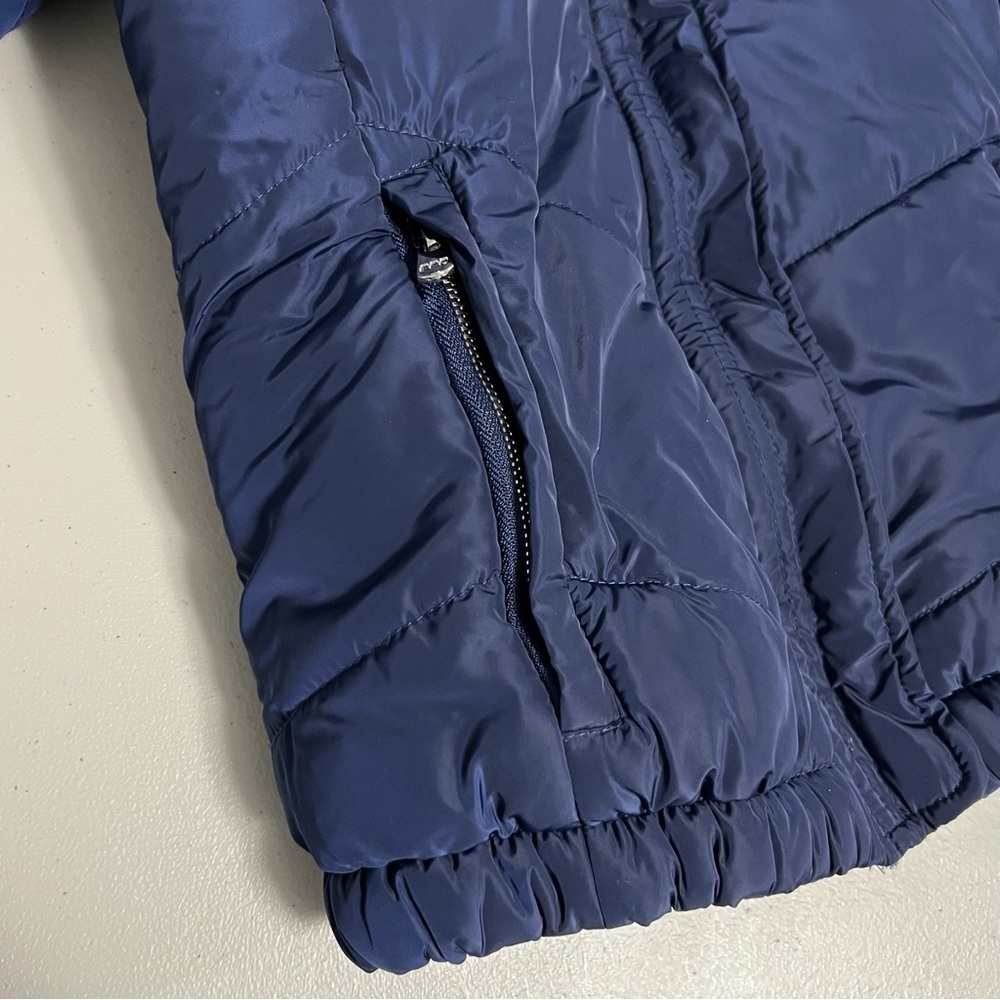 LORNA JANE Hooded Women's Blue Quilted Jacket - Picture 11 of 15